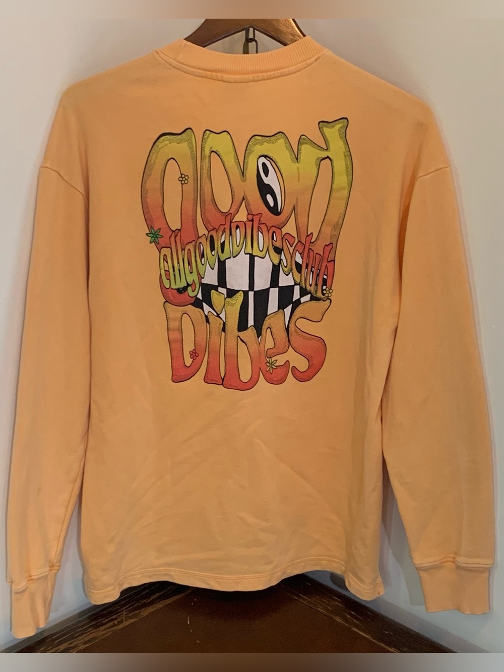 Zara All Good Vibes Club Sweatshirt